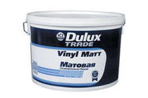 Краска Dulux Vinil Matt белоснежная мат 10л Краска Dulux Vinil Matt белоснежная мат 10л купить в Рассказово