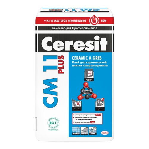 Клей для плитки CERESIT СМ-11 PRO, 25кг (48)