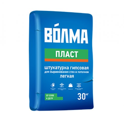 Штукатурка Волма-Пласт гипс. штук., 30кг (40) Штукатурка Волма-Пласт гипс. штук., 30кг (40) купить в Рассказово