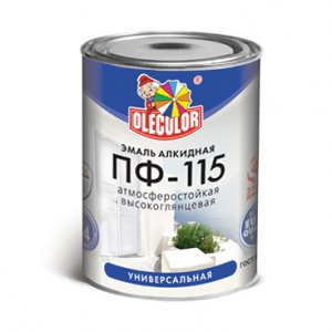 Эмаль ПФ-115 Ярко-зеленый (2,7 кг) OLECOLOR Эмаль ПФ-115 Ярко-зеленый (2,7 кг) OLECOLOR купить в Рассказово