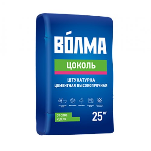 Штукатурка Волма-Цоколь, 25кг (48) Штукатурка Волма-Цоколь, 25кг (48) купить в Рассказово