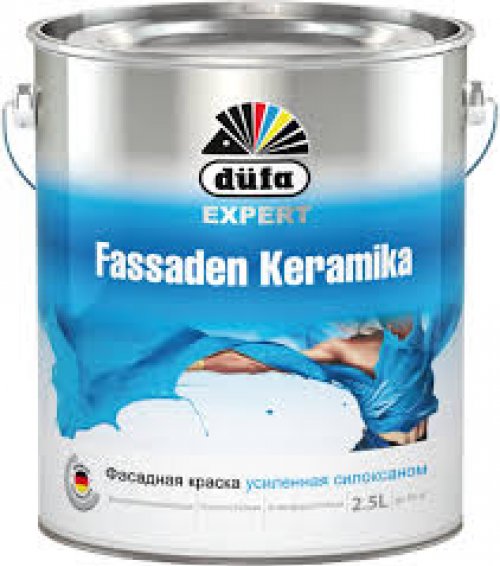 Краска"DufaExpert" Fassaden Keramika, "ФАСАДНАЯ", 1л Краска"DufaExpert" Fassaden Keramika, "ФАСАДНАЯ", 1л купить в Рассказово