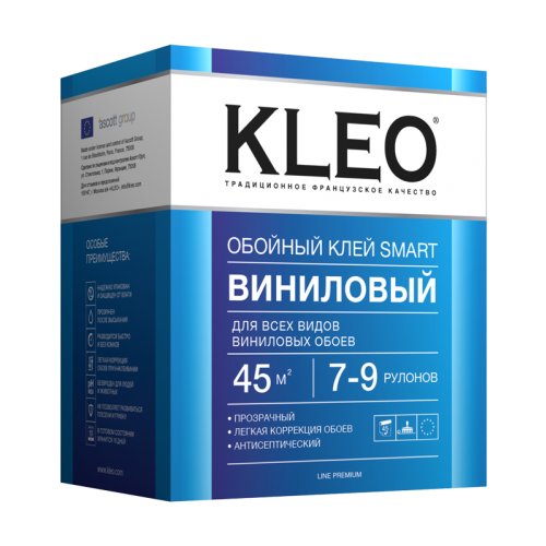 KLEO SMART 7-9 Клей обойный виниловый, 200г KLEO SMART 7-9 Клей обойный виниловый, 200г