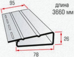 НАЛИЧНИК Т-09 белый дл.3,0м. (14) АП НАЛИЧНИК Т-09 белый дл.3,0м. (14) АП купить в Рассказово