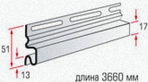 Планка НАЧАЛЬНАЯ дл. 3,0 м Планка НАЧАЛЬНАЯ дл. 3,0 м купить в Рассказово