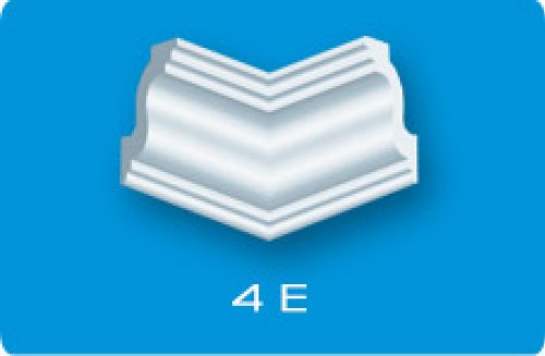 Угол внутренний Е 4 (4шт) (4 уп. в кор.) Угол внутренний Е 4 (4шт) (4 уп. в кор.) купить в Рассказово