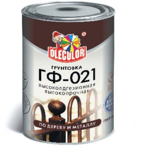 Грунтовка ГФ-021 Серая 3,3кг "OLECOLOR" Грунтовка ГФ-021 Серая 3,3кг "OLECOLOR" купить в Рассказово