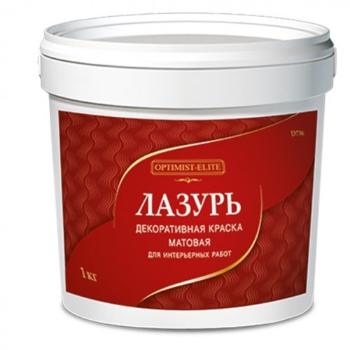 Краска декоративная "Лазурь" (1кг) 30-50г/м2 Краска декоративная "Лазурь" (1кг) 30-50г/м2 купить в Рассказово