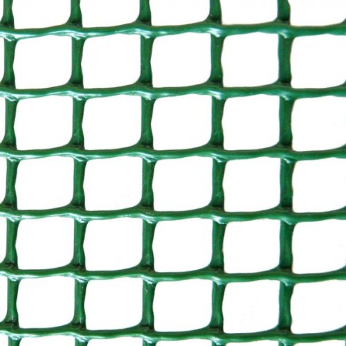 Сетка садовая ПВХ, ячейка 15*15, 1,0х20 квадрат, зеленая