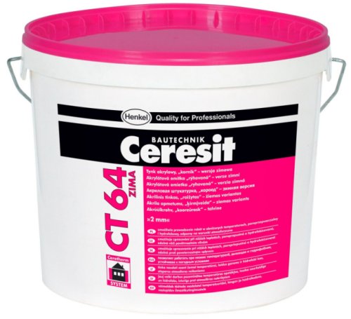 Штукатурка CERESIT CT-64 короед 1,5/2.0, 25кг Штукатурка CERESIT CT-64 короед 1,5/2.0, 25кг купить в Рассказово