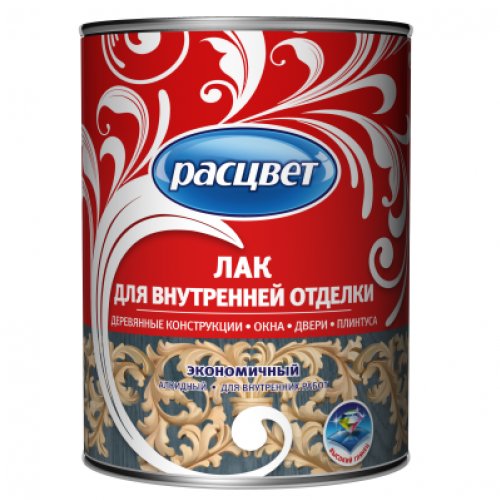 Лак алкидный для внутренней отделки, 0,8кг. "РАСЦВЕТ" Лак алкидный для внутренней отделки, 0,8кг. "РАСЦВЕТ" купить в Рассказово