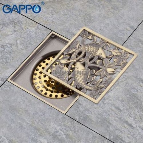 G81002-4 Трап 50 вертикальный GAPPO латунь 100*100 (бронза) G81002-4 Трап 50 вертикальный GAPPO латунь 100*100 (бронза) купить в Рассказово